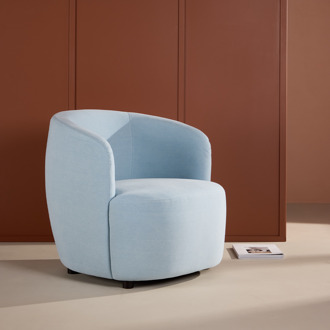 Boyd linnen fauteuil blauw