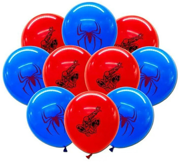 Boys Kids Super Hero Spiderman Theme Birthday Party Tableware Balloon Candy Box Flag Plate Cup Straw Tassel Party Supplies