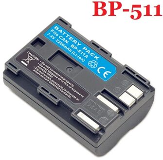 BP-511 Batterij Voor Canon G6 G5 G3 G2 G1 Eos 300D 50D 40D 30D 20D 5D MV300i Digitale Camera 7.4V Li-Ion BP-511A BP511 BP511A