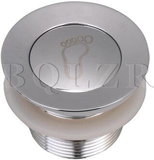 Bqlzr Water Drain Plug Montage Bad Sink Kleine Bounce Hoogte 1.96 "Zilver