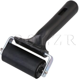 Bqlzr Zwart Houten Handvat Olieverfschilderij Zachte Roller Voor Inkt Schilderij 2.2 Inch