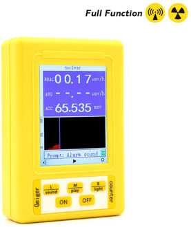 BR-9 Series Electromagnetic Radiation Nuclear Detector EMF Handheld Digital Display Geiger Counter Full-functional Type Tester