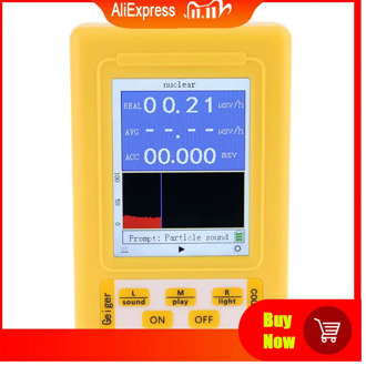 BR-9C 2in1 Digital Radiation Nuclear Radiation Detector Geiger Counter EMF Meter
