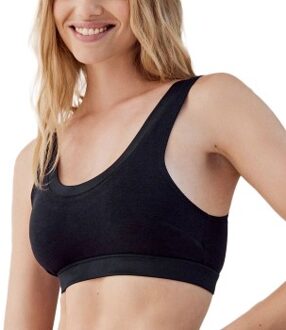 Bra Top Zwart,Roze - X-Small,Small,Medium,Large,X-Large,XX-Large