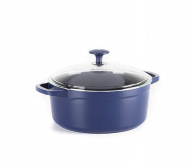 Braadpan met deksel - 24 cm Blauw