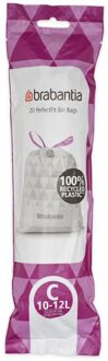 Brabantia Afvalzak Code C - 10-12 Liter (20 stuks)