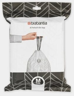 Brabantia afvalzak M 60 liter 40 stuks Overig - Nvt