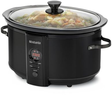 Brabantia BBEK1083MB Slowcooker Zwart