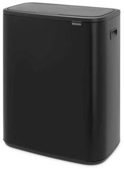 Brabantia Bo Touch Bin 2 x 30 Liter Matt Black