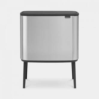 Brabantia Bo Touch Bin Afvalemmer 34 Liter (11+23 L) FPP