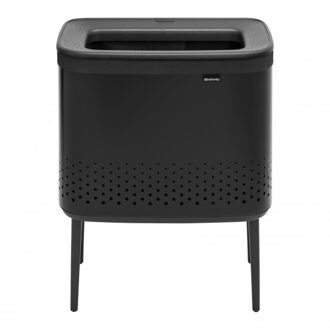 Brabantia Bo Wasbox 60 L - Mat Black Zwart