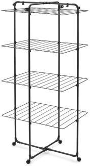 Brabantia Hangon Droogtoren 30 Meter Matt Zwart