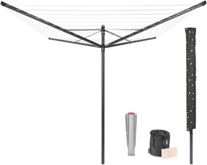 Brabantia Lift-o-Matic droogmolen 50 meter + anker + hoes + tas