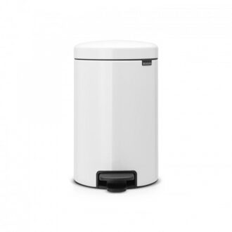 Brabantia NewIcon Pedaalemmer 12 Liter Wit