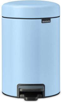 Brabantia NewIcon Pedaalemmer 3 Liter - Dreamy Blue Blauw