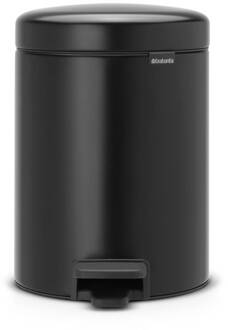 Brabantia NewIcon Pedaalemmer 4 Liter (2 x 2 Liter) Zwart