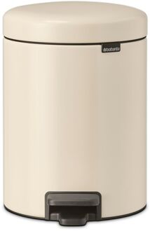 Brabantia NewIcon Pedaalemmer 5 Liter - Soft Beige