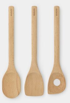 Brabantia Profile keukengerei set van 3 Bruin