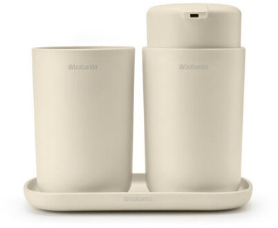 Brabantia ReNew Badkameraccessoires - Set van 3 Beige