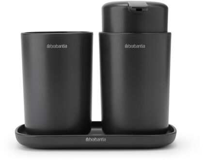 Brabantia ReNew Badkameraccessoires - Set van 3 Grijs