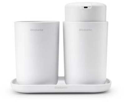 Brabantia ReNew Badkameraccessoires - Set van 3 Wit