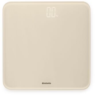 Brabantia ReNew personenweegschaal, op batterijen - Soft Beige