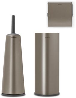 Brabantia ReNew Toiletaccessoires - Set van 3 Grijs