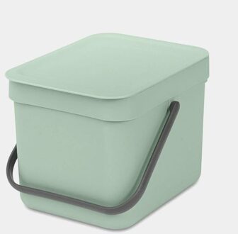 Brabantia Sort & Go Afvalemmer 6 L - Mintgroen
