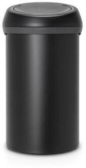 Brabantia Touch Bin Afvalemmer - 60 liter - Moonlight Black Zwart