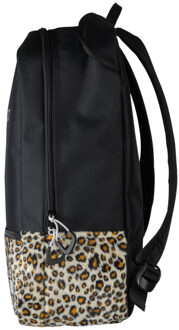 Brabo backpack fun leopard/black hockey rugzak - Geel - One size