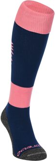 Brabo BC8580A Socks Flowers Soft Pink/Navy - Pink/Navy - Vrouwen - Maat 36-40