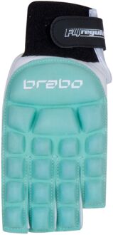 Brabo Foam Glove F4.1 w/o Thumb L.H. Aqua Sporthandschoenen Unisex - Maat XS