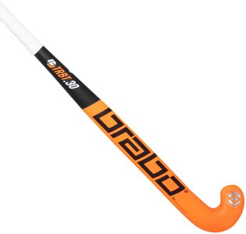 Brabo G-Force TC-30 CC Hockeystick Junior oranje - zwart - wit - 36