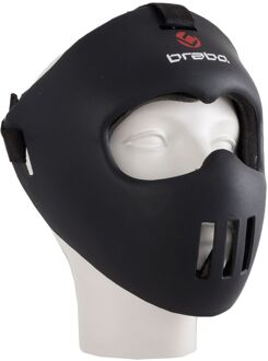 Brabo Gezichtsmasker Junior - One size - Zwart