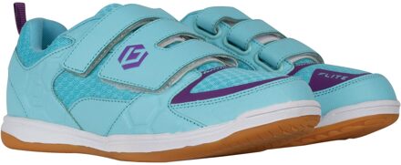 Brabo Indoor Hockeyschoen Junior mint groen - paars - 30