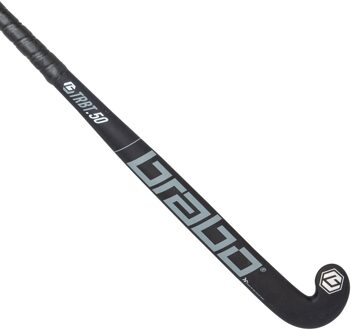 Brabo IT-50 CC Hockeystick Junior zwart - grijs - 34