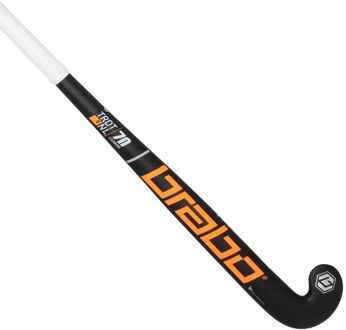 Brabo IT Traditional Carbon 70 CC Hockeystick Junior zwart - oranje - 36