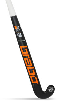 Brabo IT Traditional Carbon 70 ELB Indoor Hockeystick Zwart - 36,5 inch