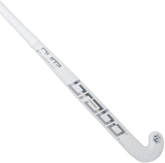 Brabo Pure Diamond Hockeystick Junior wit - zilver - 36