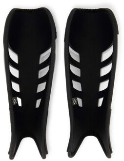 Brabo shinguard f1.1 washable black-white - Zwart - XS