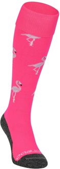 Brabo Socks Flamingo Neon Pink Sportsokken Unisex - NEON Pink