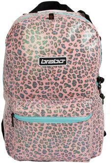 Brabo Storm Animal Leopard Backpack Roze - ONE