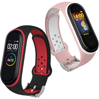 Bracelet for Xiaomi Mi Band 4 3 correa Strap Silicone Wristband Replacement Strap for Xiaomi Miband 4 Band3 NFC Belt
