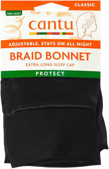 Braid Bonnet - Classic - Tegen haarbeschadiging - Tegen droog haar - Beschermt vlechten - Satijnen Slaapmuts - Slaapmuts - Satijn
