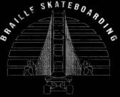 Braille Skateboarding Limited Edition Bridge Sunset Pocket Women's T-Shirt - Black - 3XL - Zwart