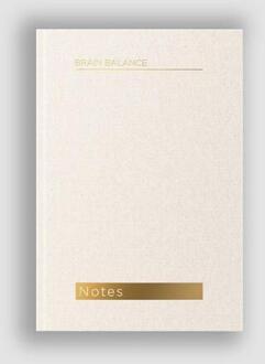 Brain Balance Notes -  Charlotte Labee (ISBN: 9789083410517)