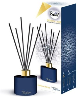 Brait Diffuser Brait Premium Geurstokjes Golden Lake 100 ml