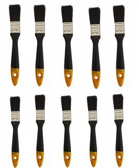 Brakeman Penselen Plastic Schilderij Toepassing Diy Art 1 ''2'' 3 ''4'' 1.5 ''2.5'' aquarel Borstel Differeent Grootte 1 duim 10stk