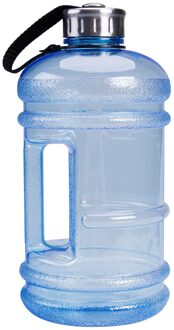 Brand 2.2L Gratis Bpa Grote Sport Gym Training Reizen Oudoor Sport Camping Drink Water Bottle Cap Kettle Jug Blauw