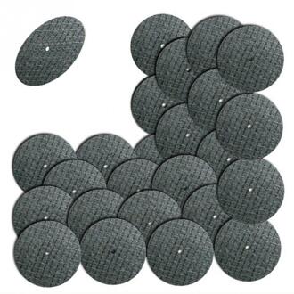 Brand 25 Stks/set Glasvezel Versterkte Cut Off Wheel Fit Tool Dubbel Netto Oppervlak Sectie Slijpschijf Stuk